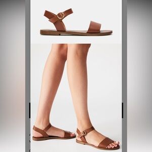 Steve Madden Leather Sandals